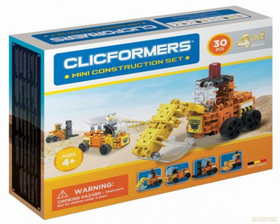 Klocki CLICFORMERS Maszyny budowlane [KLOCKI]