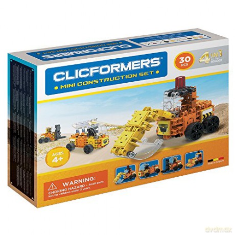 Klocki CLICFORMERS Maszyny budowlane [KLOCKI]