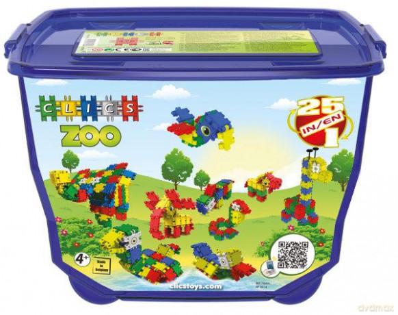 Klocki CLICS ZOO box FB- [KLOCKI]
