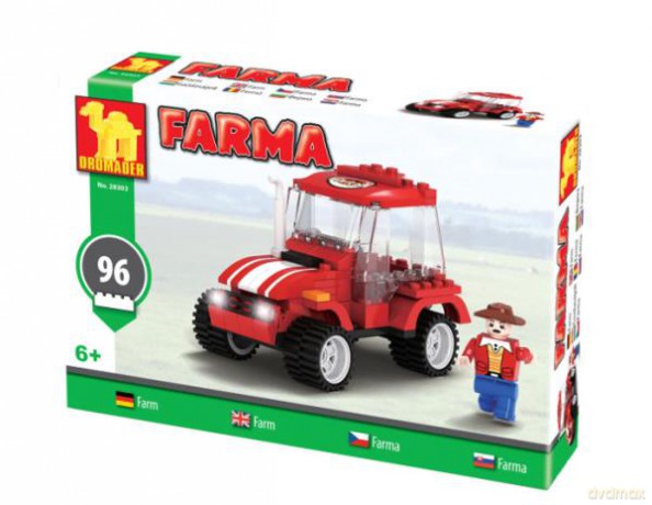Klocki Farma traktor [KLOCKI]