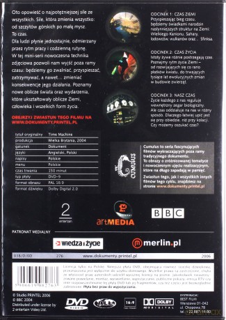 Potęga natury: Szaleństwa pogody / Maszyna czasu / Piorun Pakiet (BBC) [3DVD]