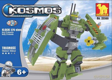Klocki Kosmos Kosmiczny maxi robot [KLOCKI]