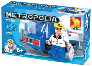 Klocki metropolia Ciężarówka [KLOCKI]