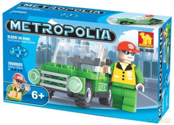Klocki metropolia Samochodzik [KLOCKI]