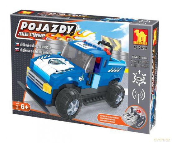 Klocki Pojazd na radio Policja [KLOCKI]