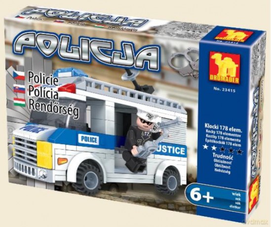 Klocki Policja - Furgonetka [KLOCKI]