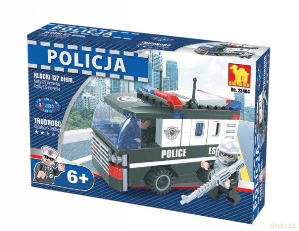 Klocki policja Ciężarówka policyjna [KLOCKI]