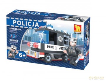 Klocki policja Furgonetka policyjna [KLOCKI]