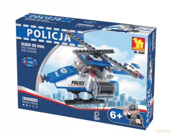 Klocki policja Helikopter [KLOCKI]