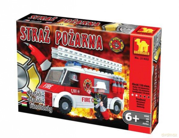 Klocki straż Sam. Strażacki [KLOCKI]