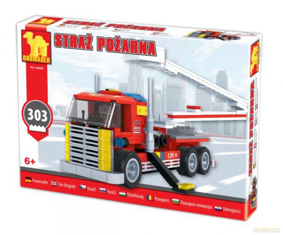 Klocki straż Samochód Podnośnik [KLOCKI]