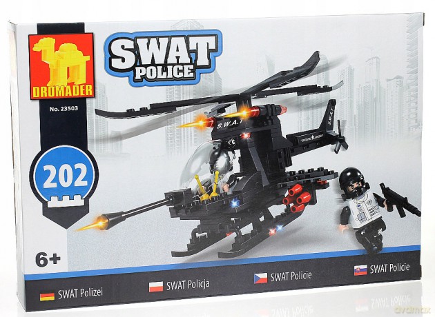 Klocki SWAT helikopter [KLOCKI]