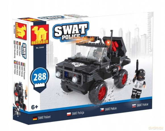 Klocki SWAT samochód [KLOCKI]