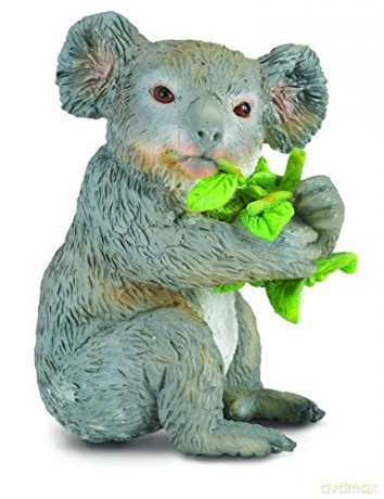 Koala jedzący liście eukaliptusa [FIGURKA]
