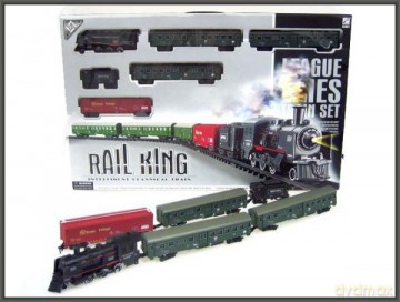Kolejka na baterie. Rail King
