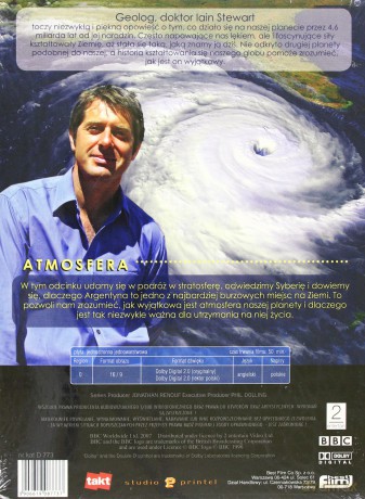Ziemia. Potęga planety: Atmosfera (BBC) [DVD]