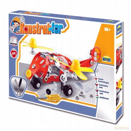 Konstrukotrek Klocki metal Helikopter [KLOCKI]