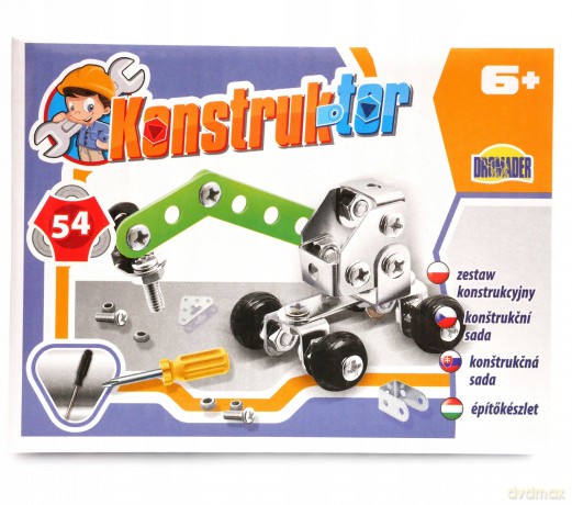 Konstruktorek - Klocki metal