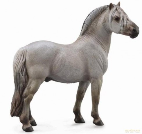 Koń Fjord stallion szary [FIGURKA]