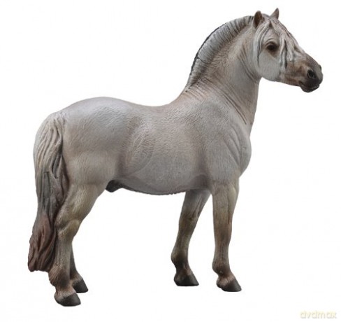 Koń Fjord stallion szary [FIGURKA]