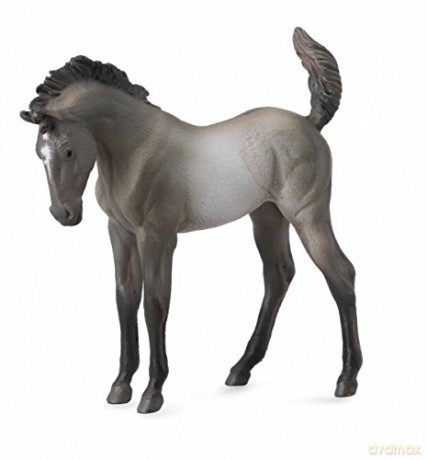 Koń Mustang Foal - Bay Roan źrebak [FIGURKA]