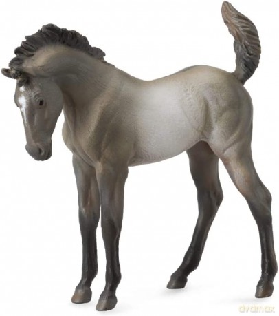 Koń Mustang Foal - Bay Roan źrebak [FIGURKA]