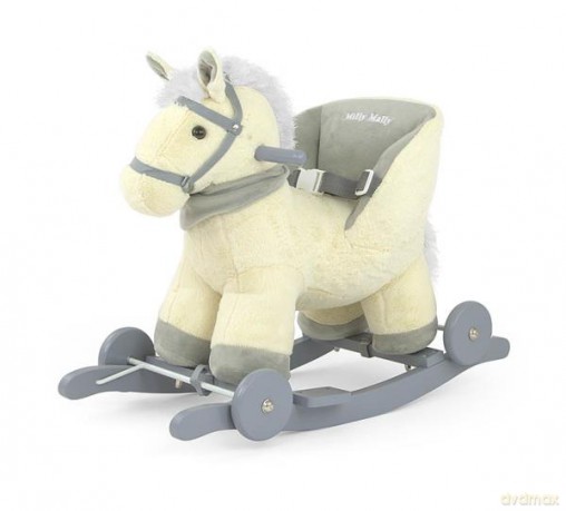 Koń na biegunach Polly beige