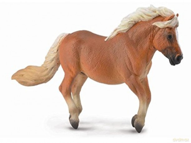 Koń źrebię shetland chestnut [FIGURKA]