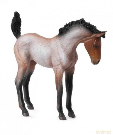 Koń żrebię mustang maści gniadej [FIGURKA]