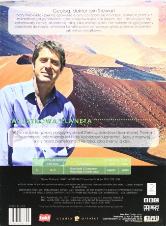 Ziemia. Potęga planety: Wyjątkowa Planeta (BBC) (digipack) [DVD]