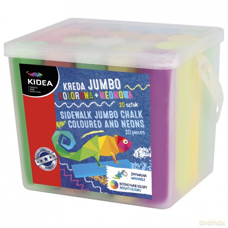 Kreda Jumbo kolorowa+ neonowa