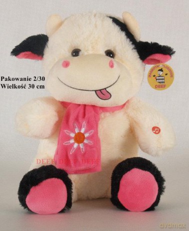Krówka z szalikiem