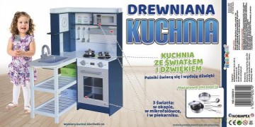 Kuchnia drewniana nowoczesna