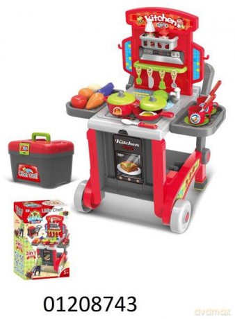 Kuchnia duża Little Chef w pudełku