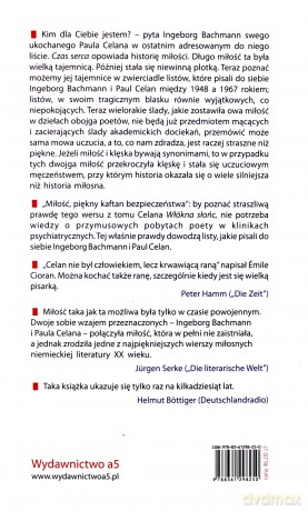 Czas Serca. Listy - Ingeborg Bachmann, Paul Celan [KSIĄŻKA]