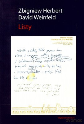 Listy Zbigniew Herbert David Weinfeld - Opracowanie Zbiorowe [KSIĄŻKA]