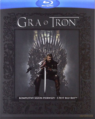 Gra o tron sezon 1 Pakiet [5xBlu-Ray]+[KSIĄŻKA]