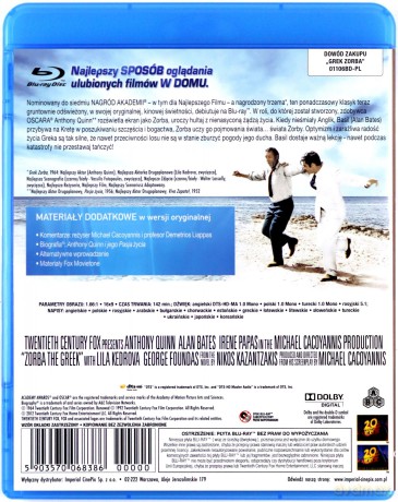 Grek Zorba [Blu-Ray]
