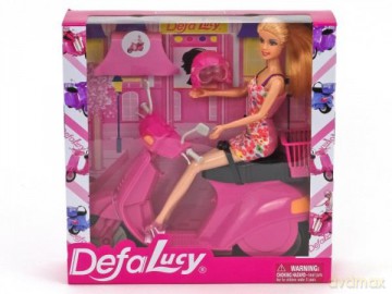 Lalka na skuterze Defa Lucy