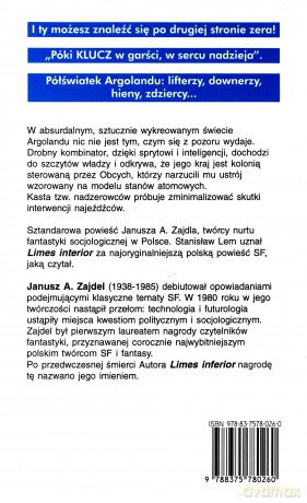 Limes Inferior - Janusz A. Zajdel [KSIĄŻKA]