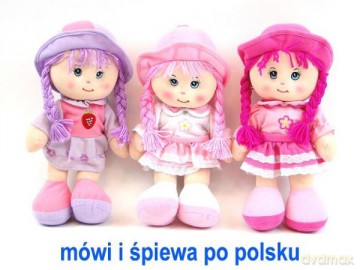 Lalka szmacianka z dźwięk