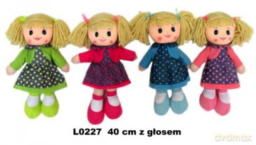 Lalka szmacianka z głosem