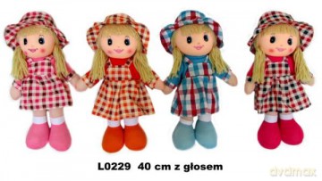 Lalka szmacianka z głosem
