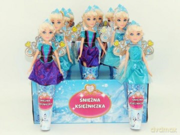 Lalka śnieżna księżniczka