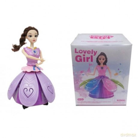 Lalka tańcząca Lovely Girl światło/muzyka