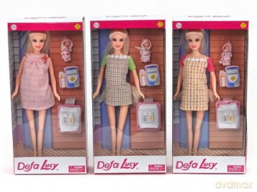 Lalka w ciąży Defa Lucy