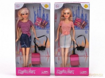 Lalka z walizką Defa Lucy