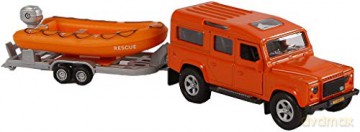 Land Rover z pontonem pudełko