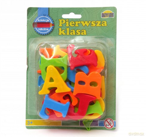 Literki magnetyczne na blistrze