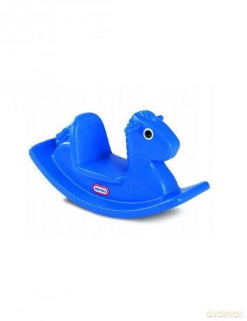 Little tikes Koń na biegunach niebieski w kartonie